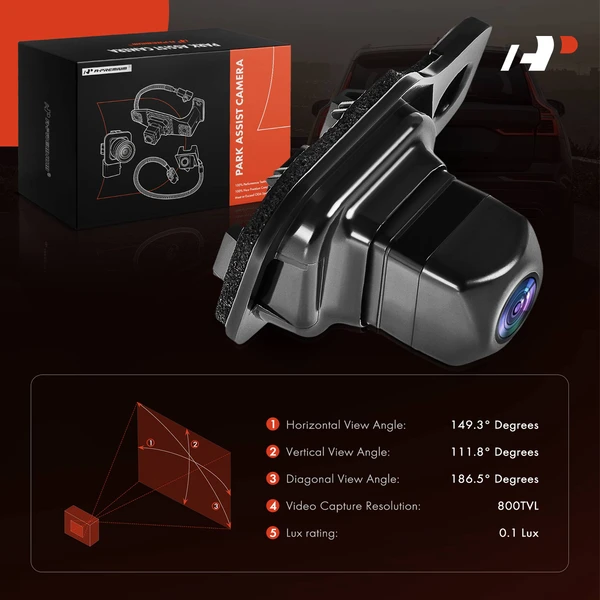 Rear Back Up Park Assist Camera for Toyota Highlander 2017-2019