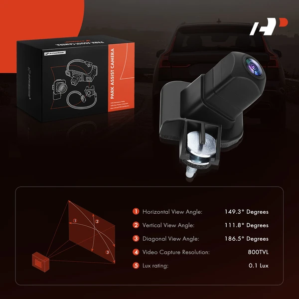 Rear Back Up Park Assist Camera for Toyota C-HR 2020-2022 2.0L