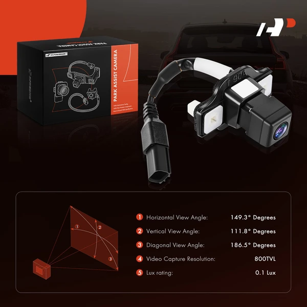 Rear Back Up Park Assist Camera for Toyota Prius AWD-e Hatchback