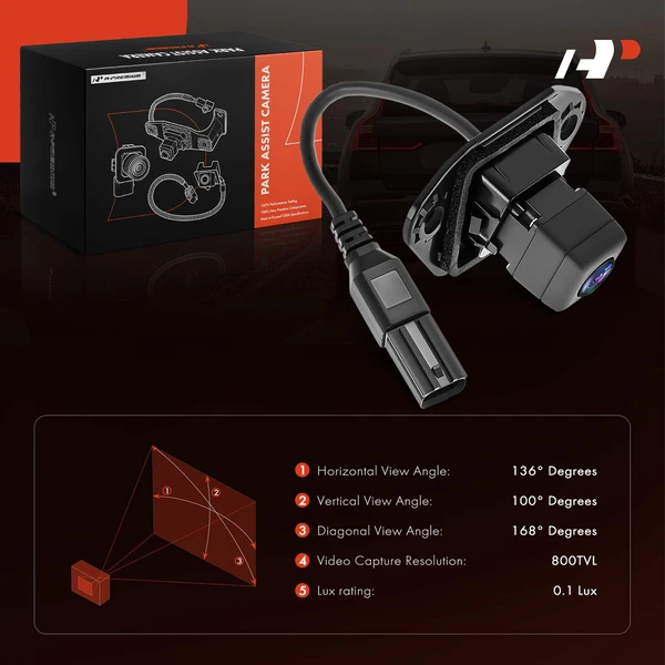 Rear Back Up Park Assist Camera for Toyota Avalon 2013-2015