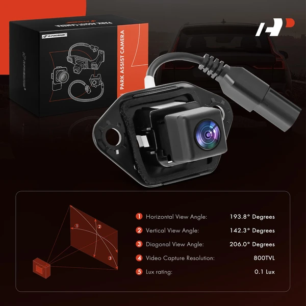 Rear Back Up Park Assist Camera for Toyota Avalon 2015-2017 2.5L 3.5L