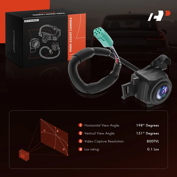 Passenger Back Up Park Assist Camera for Toyota Camry 2018-2020 North America Built