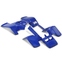 Blue Front & Rear Fender Plastic Body