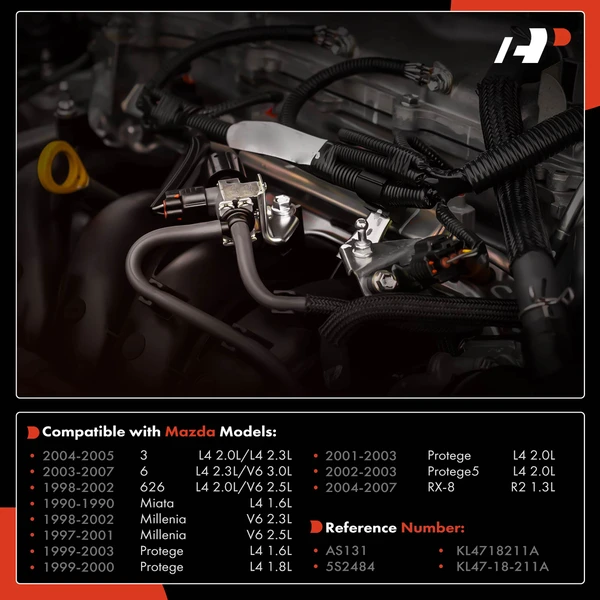 Manifold Pressure MAP Sensor for Mazda 3 6 626 Millenia Protege RX-8 1997-2007