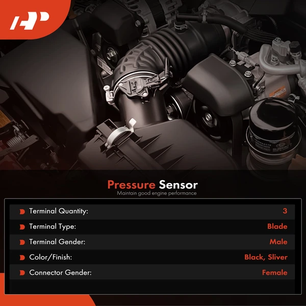 Fuel Rail Pressure Sensor for Toyota Camry 2010-2017 RAV4 2006-2018 Corolla Scion Lexus