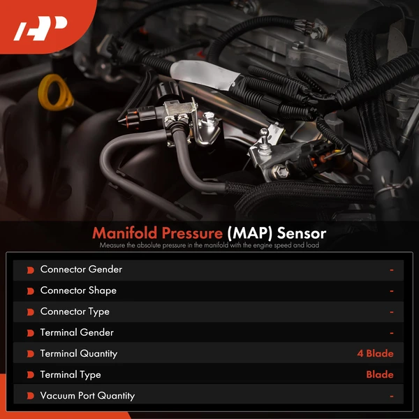 Manifold Pressure (MAP) Sensor for Suzuki Grand Vitara 2005-2017