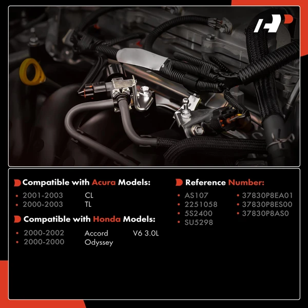 Manifold Pressure (MAP) Sensor with 3-Blade for Acura CL TL Honda Accord Odyssey