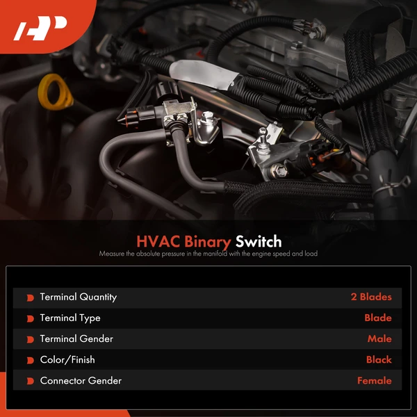 AC Clutch Cycle Switch for GMC Yukon C1500 Cadillac Escalade Oldsmobile Pontiac