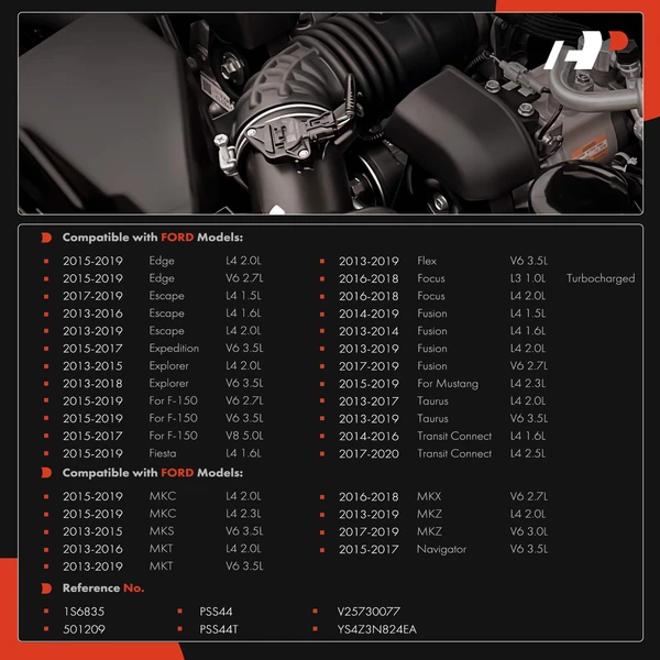 Fuel Injection Pressure Sensor for Ford F-150 2015-2019 Explorer Escape Lincoln