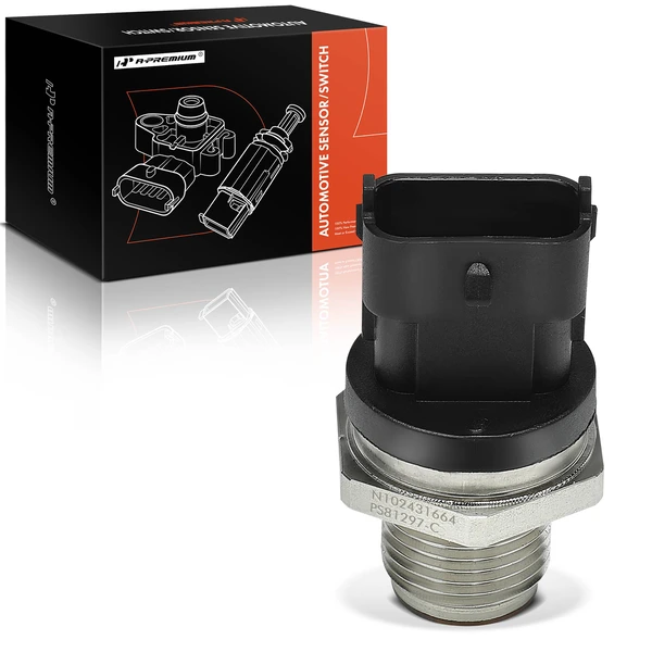 Diesel Fuel Rail High Pressure Sensor for Mercedes-Benz E350 GL350 ML350 S350