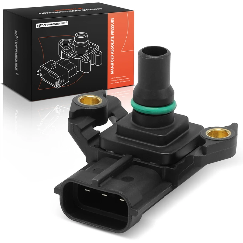 Manifold Pressure (MAP) Sensor for Isuzu FTR NPR NPR-HD NPR-XD NQR NRR L4 5.2L