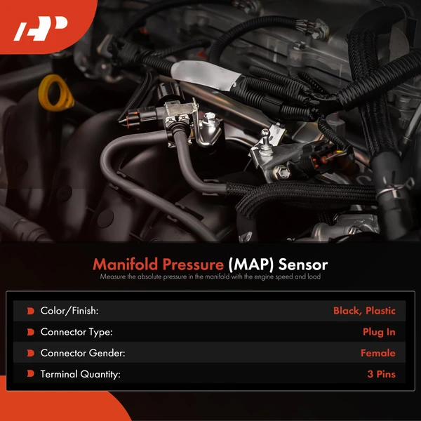 Manifold Pressure (MAP) Sensor for Dodge Caravan Neon Chrysler Pacifica Sebring