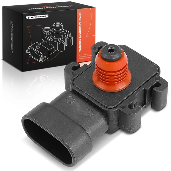 Turbocharger Boost Sensor for Chevy Silverado 3500 Express 2500 GMC Sierra 3500