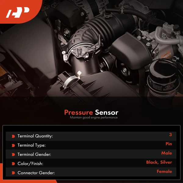 AC Refrigerant Pressure Sensor for Ford Fusion 2006-2012 Lincoln MKZ Fiat 500X Saab