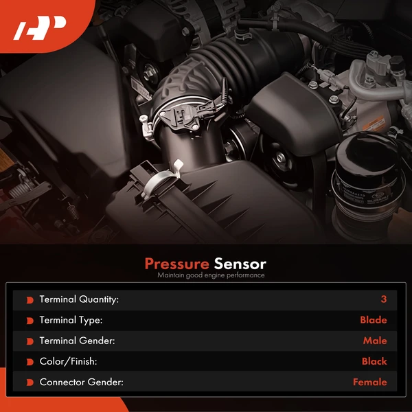 Fuel Pressure Sensor for Chevrolet Traverse Camaro GMC Acadia Buick Enclave LaCrosse