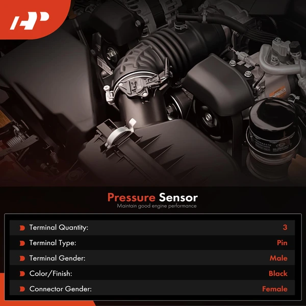 Oil Pressure Sensor with 3-Pin for Honda Accord 2014 2015 L4 2.0L