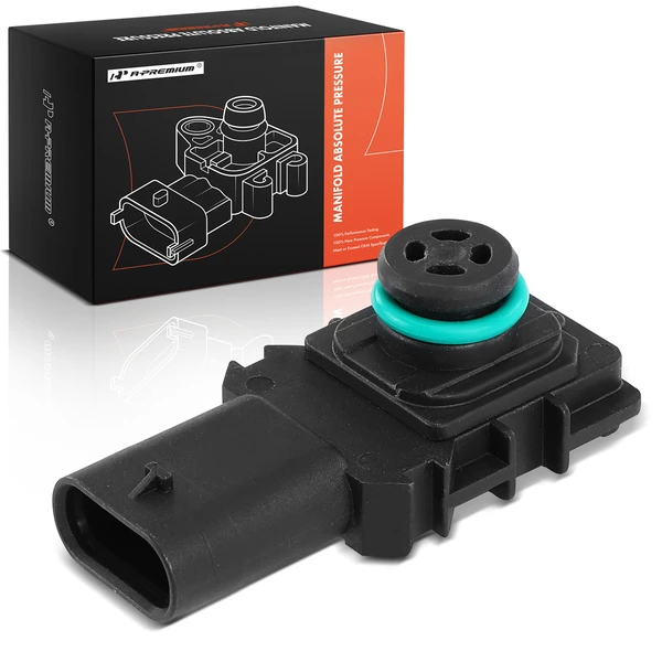 Air Injection Sensor with 3-Pin for Volkswagen Golf 2010-2014 Jetta Beetle 2012-2014