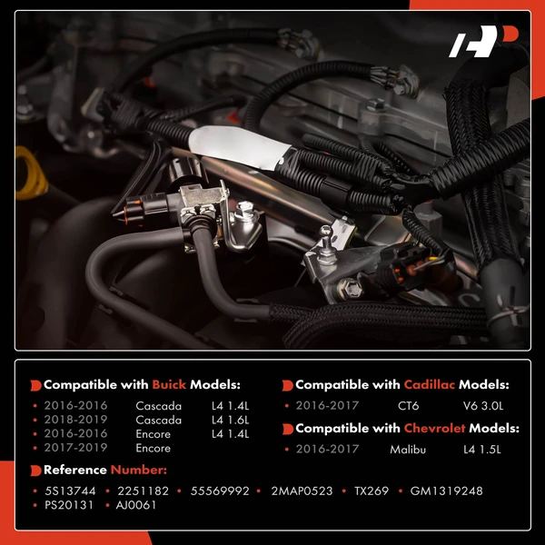 Pressure MAP Sensor for Buick Cascada Encore Cadillac CT6 Chevrolet Malibu GAS