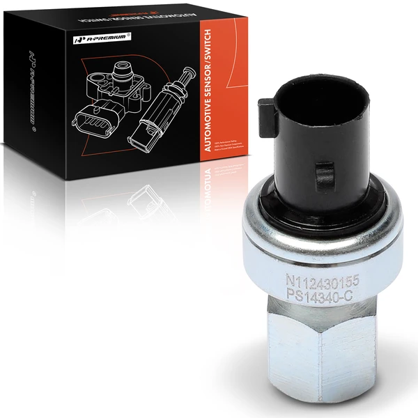 AC High Side Pressure Switch for Buick Electra LeSabre Pontiac Bonneville 1987-1988