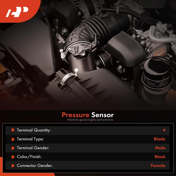 Manifold Pressure (MAP) Sensor for Jeep Grand Cherokee Dodge Charger 2018-2021