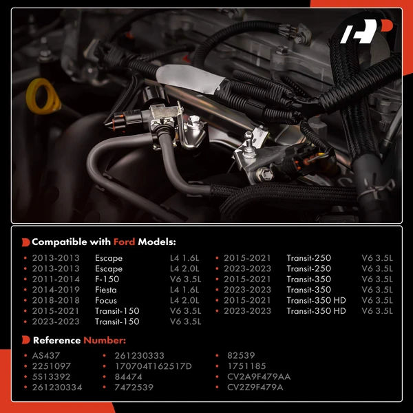 Manifold Pressure (MAP) Sensor for Ford F-150 Focus Escape Transit 150 250 350