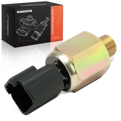 Black & Gold Oil Pressure Switch with 2 Pins for JCB Backhoe Loader 3CX 4CX