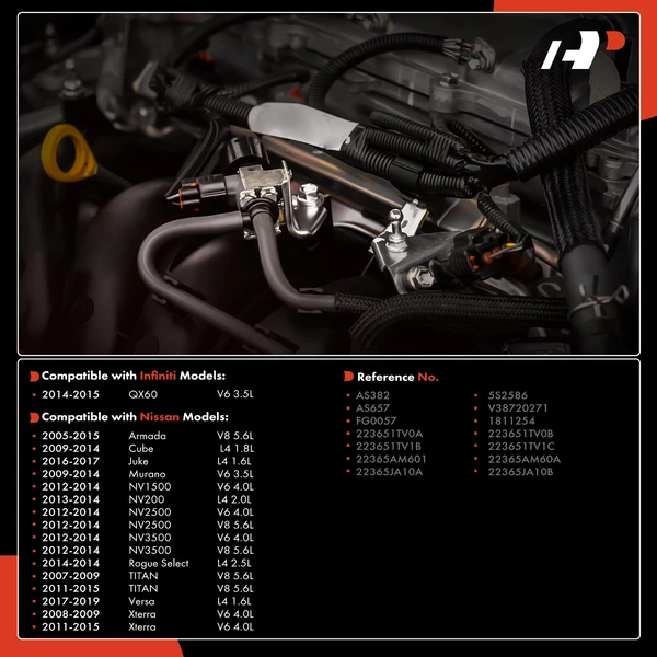 Manifold Pressure (MAP) Sensor for Nissan Murano 2009-2014 INFINITI QX60 2014-2015