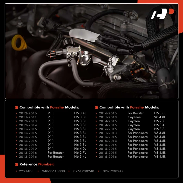 Intake Manifold Pressure (MAP) Sensor for Porsche Cayenne 911 Panamera Cayman