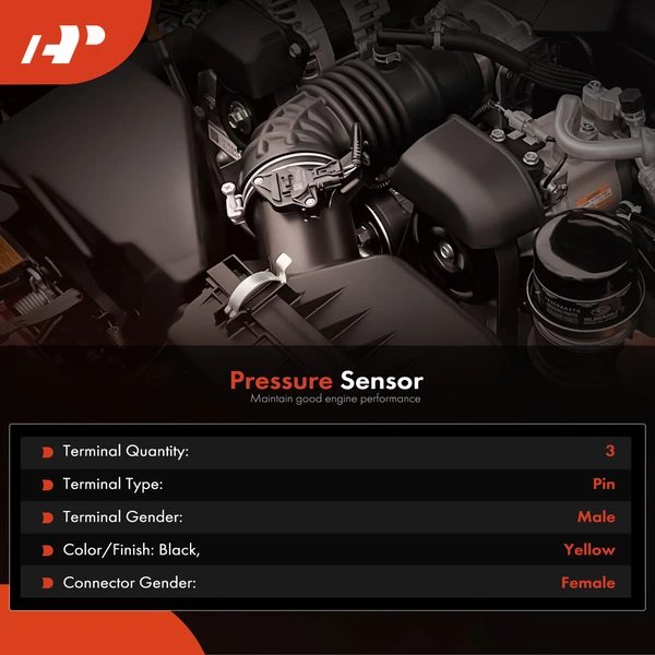 Manifold Fuel Pressure Sensor for Ford Peterbilt Kenworth Freightliner Blue Bird