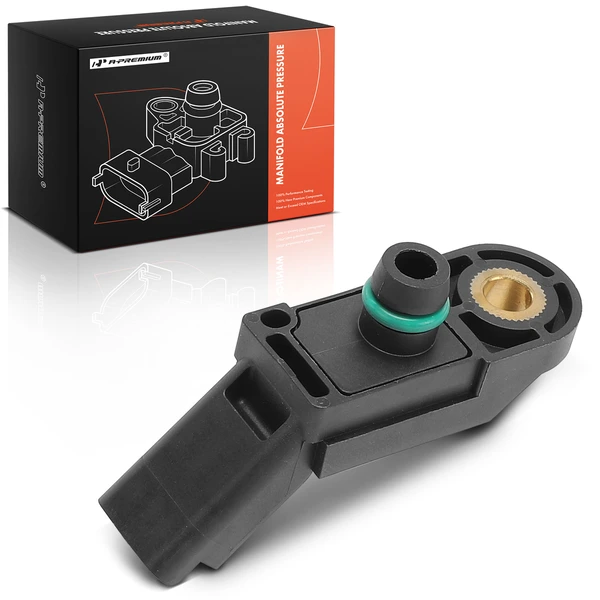 Manifold Pressure (MAP) Sensor for Mini Cooper 2010-2012 L4 1.6L 3-Blade