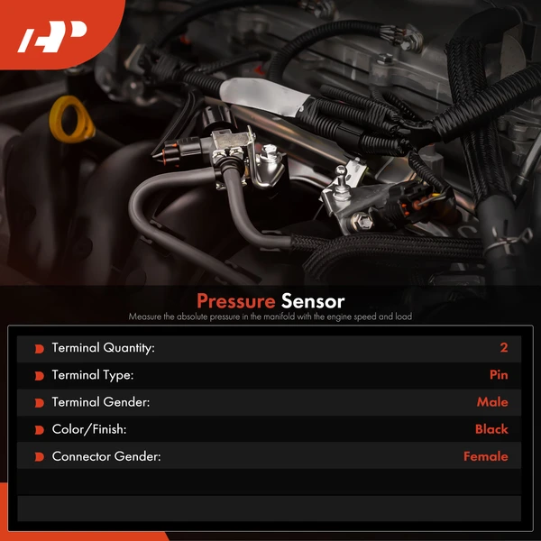 Pressure Sensor for Chevrolet Malibu Impala Camaro Buick Cadillac Pontiac Olds