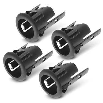 4 Pcs Rear Inner & Outer Parking Sensor Bezel