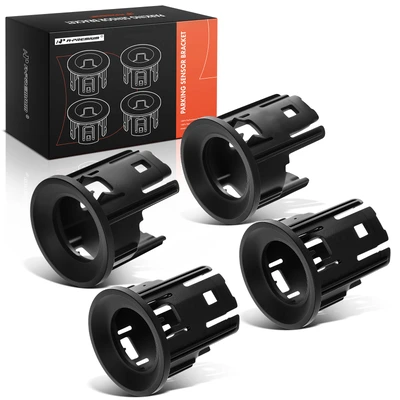 4 Pcs Front Inner & Outer Parking Sensor Bezel