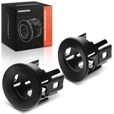 2 Pcs Rear Driver & Passenger Parking Sensor Bezel