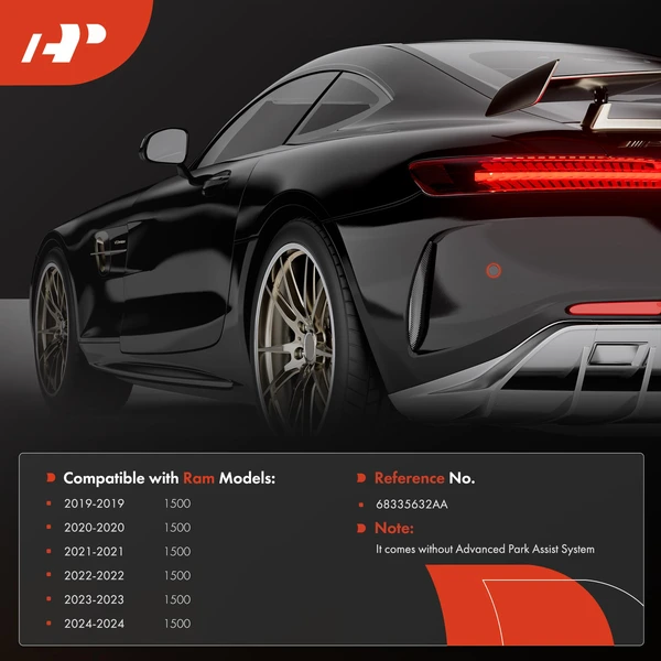 A-Premium APPSB018 Parking Sensor Bezel Front Center Passenger