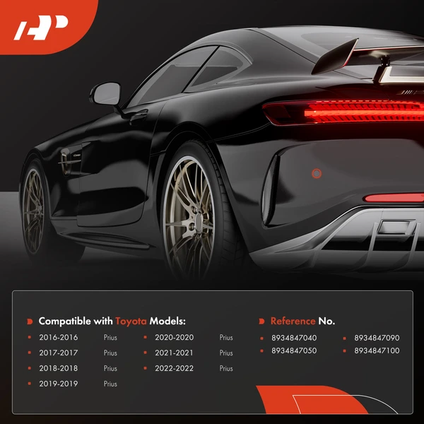 A-Premium APPSB010 Parking Sensor Bezel Front & Rear