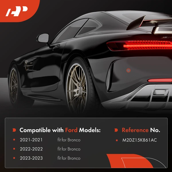 A-Premium APPSB024 Parking Sensor Bezel Rear Outer Driver