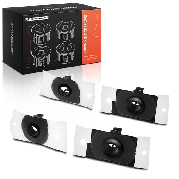 4 Pcs Rear Inner & Outer Side Parking Sensor Bezel for Toyota Prius 2016-2022