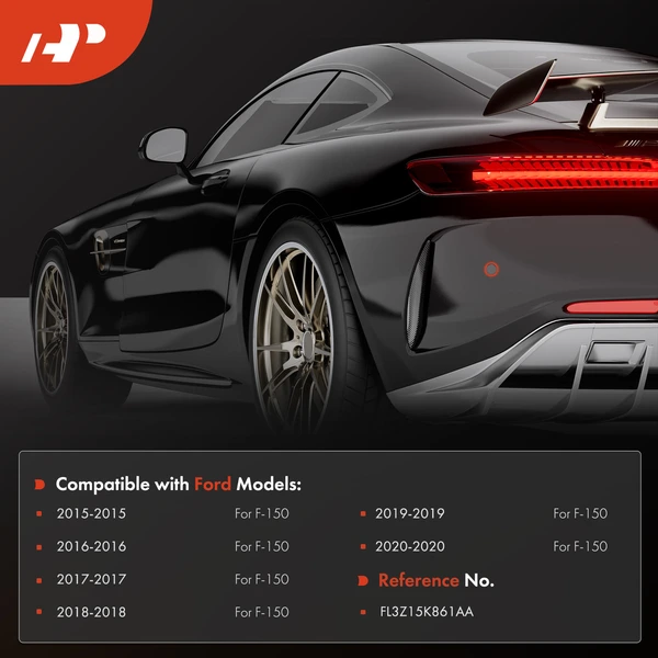 Rear Outer Passenger Parking Sensor Bezel for Ford F-150 2015-2020