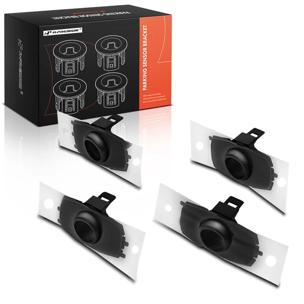 4 Pcs Rear Parking Sensor Bezel for 2023-2024 Toyota Sequoia