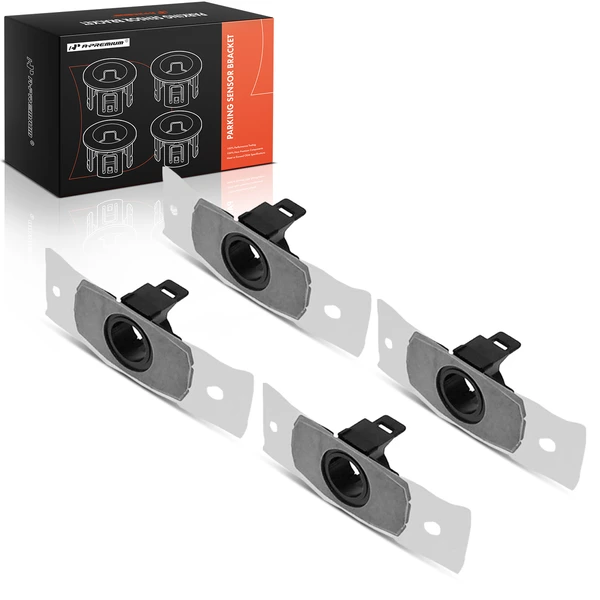 4 Pcs Inner Outer Driver & Passenger Parking Sensor Bezel for 2019-2022 Toyota RAV4