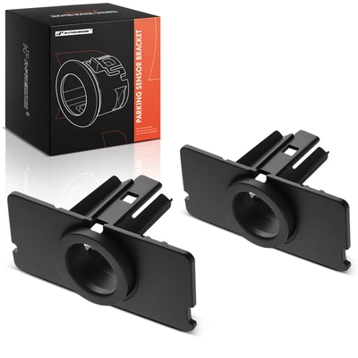 2 Pcs Front Driver & Passenger Parking Sensor Bezel