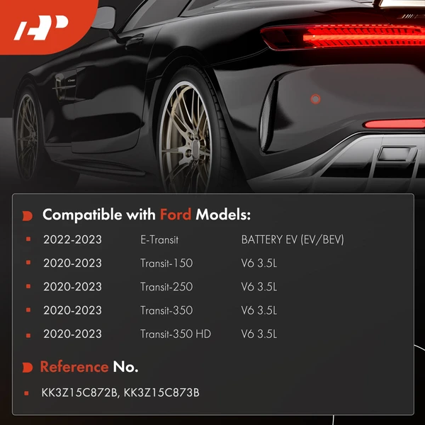 A-Premium APPSB063 Parking Sensor Bezel Front Driver & Passenger