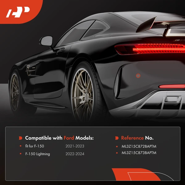 A-Premium APPSB084 Parking Sensor Bezel Rear Driver & Passenger