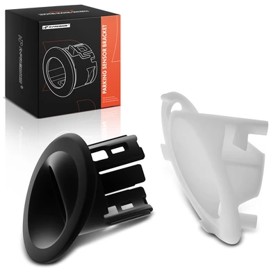 2 Pcs Rear Outer Driver Parking Sensor Bezel