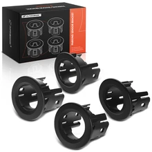 4 Pcs Front Inner & Outer Parking Sensor Bezel