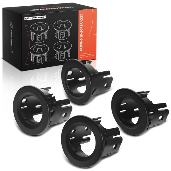 4 Pcs Front Inner & Outer Parking Sensor Bezel for 2021-2023 Ford F-150