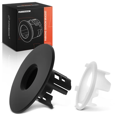 2 Pcs Rear Inner Driver Parking Sensor Bezel