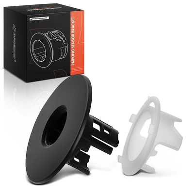 2 Pcs Rear Outer Passenger Parking Sensor Bezels