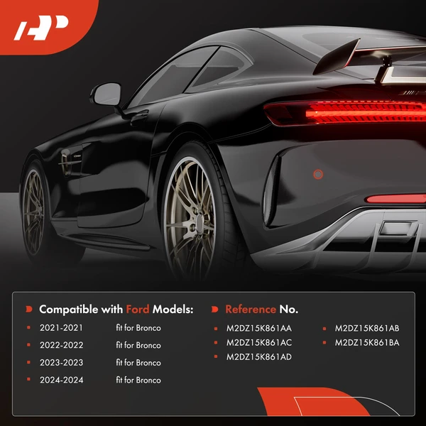 A-Premium APPSB098 Parking Sensor Bezel Rear Inner & Outer